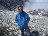 Barbara Bernstein on Mt St Helens